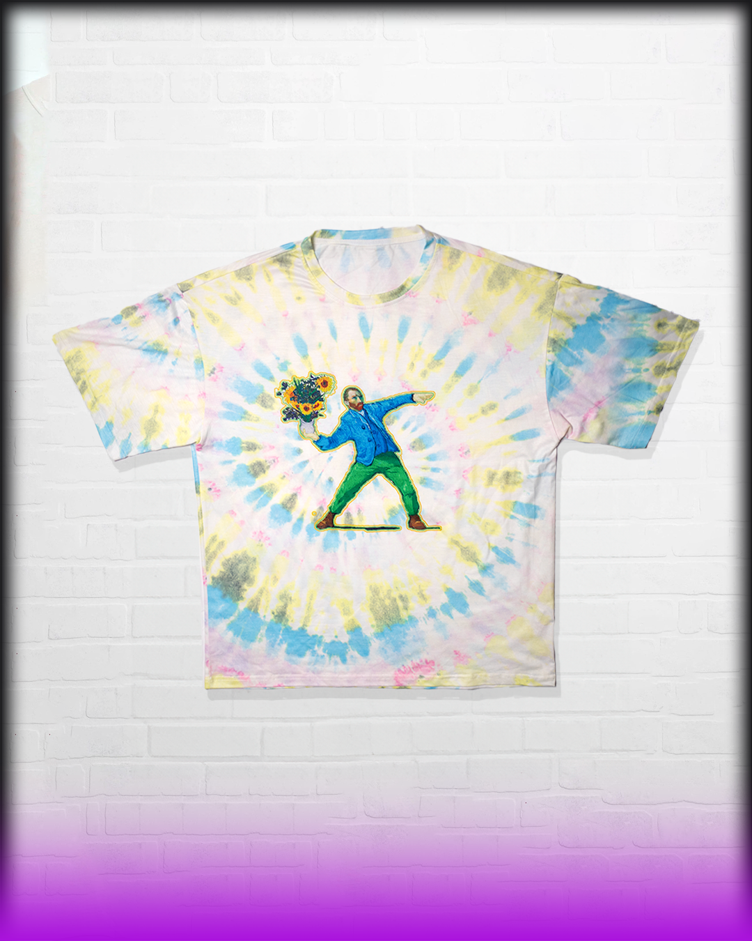 VAN GOGH TIE DYE T-SHIRT