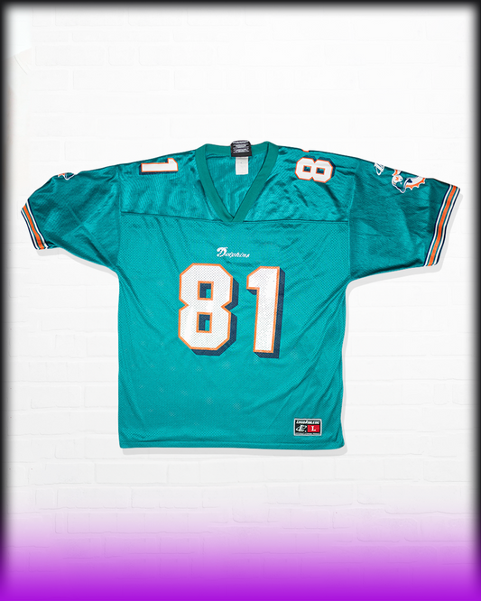 VINTAGE OJ MCDUFFIE NFL JERSEY MIAMI DOLPHINS