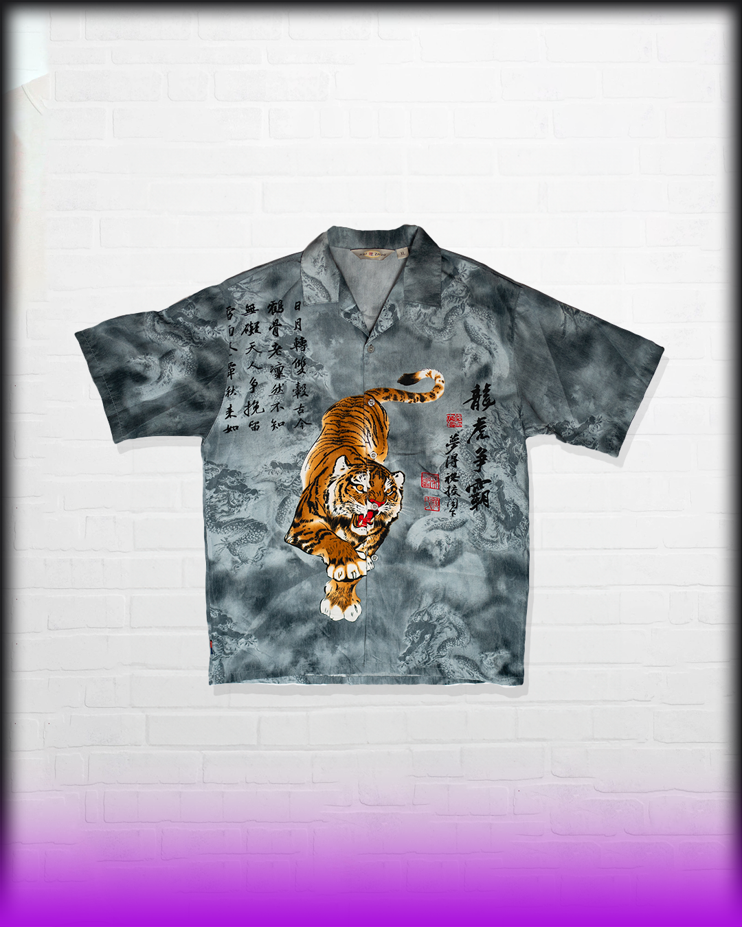 HAI ZHOU TIGER Y2K SHIRT