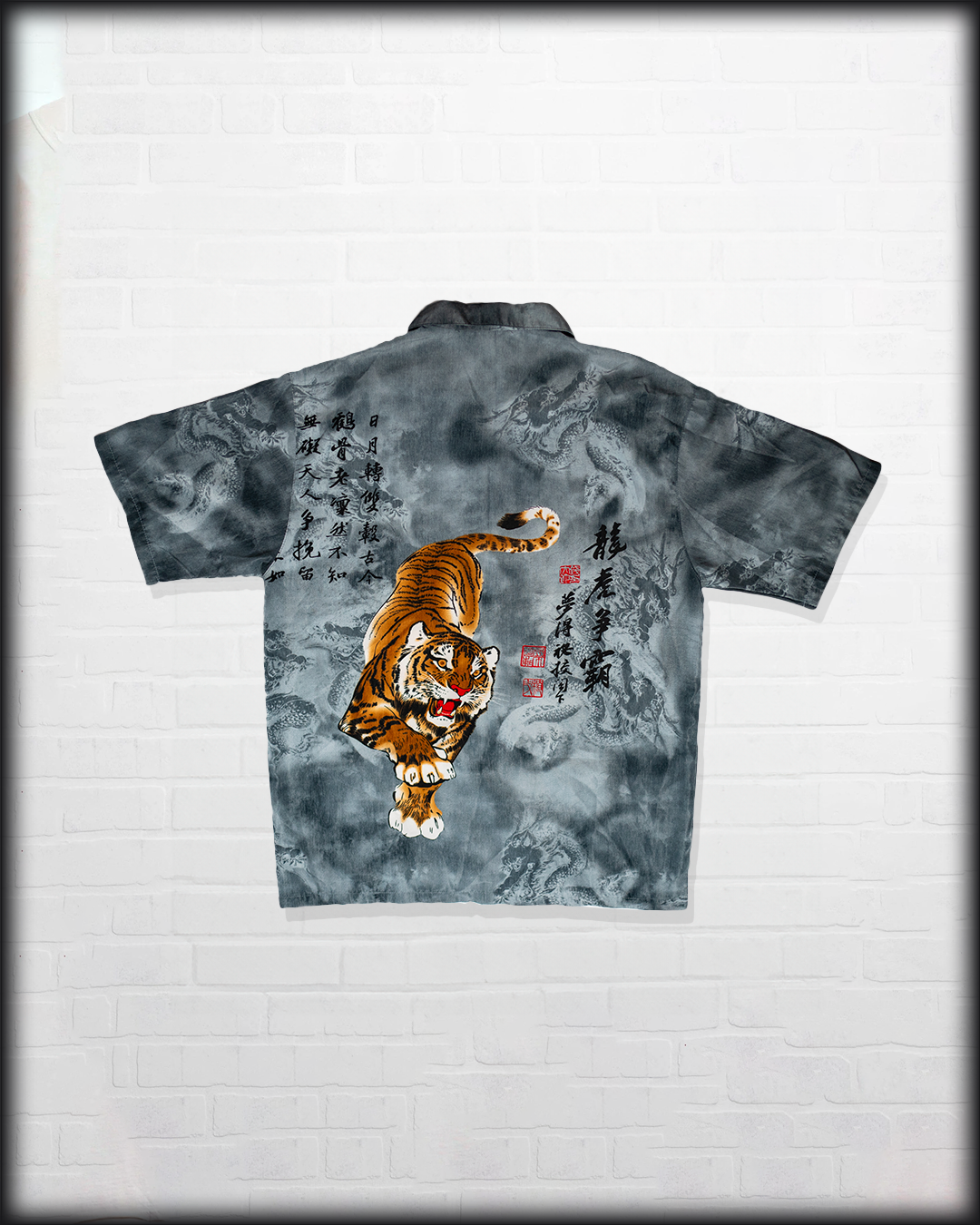 HAI ZHOU TIGER Y2K SHIRT